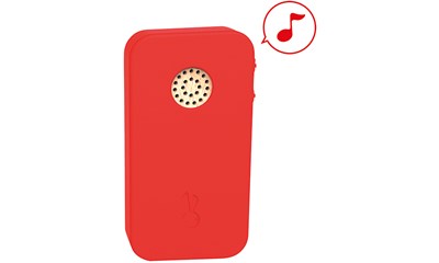 Telefon mit Sound 6.5x2.5x12cm, inkl. Batterien