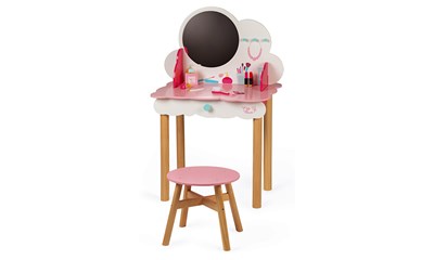 Schmink- und Frisiertisch P'tite miss, mit Hocker 10 Accessoires, 55.8x37.9x89.7