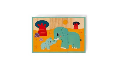 WWF 6 Motiv-Bausteine Tiere