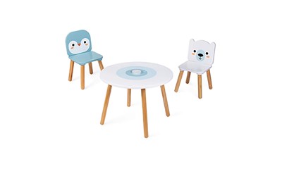 Tisch und 2 Stühle Polar