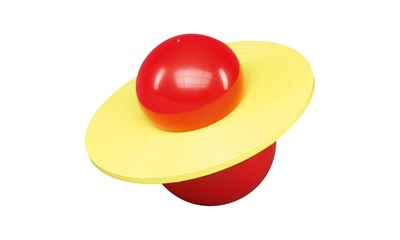 Saturnhopper rot/gelb