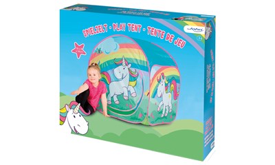 Spielzelt Einhorn 80x80x85 cm, ab 3 Jahren