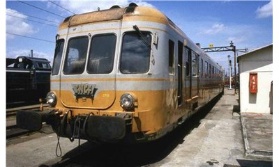 SNCF Triebwagen 2-teil.X2700 orange/grau Ep.IV