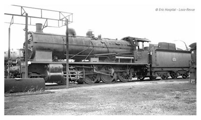 SNCF Dampflo 140 C 362 + tender 18 C 550