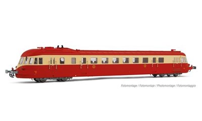 SNCF Dieseltriebwagen ABJ4 Dach rot