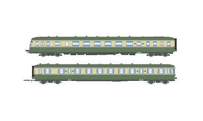 SNCF Dieseltriebwagen RGP II X 2717 + XR 7710 grün
