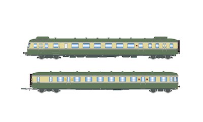 SNCF Dieseltriebwagen RGP II X 2719 + XRAB 7708 g