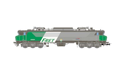 SNCF/FRET E-Lok CC 6504 grün Vitry-sur-Seine Ep. V DCS