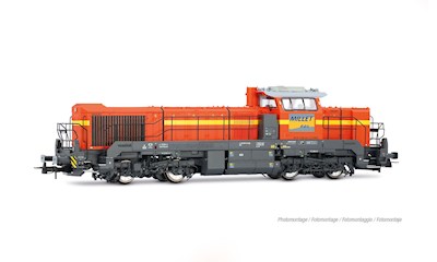 Millet Rail dieselelektrische Lokomotive Vossloh DE 18 orange/grau Ep. VI