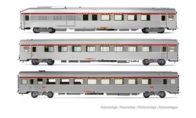 SNCF 3 Inoxwagen TEE Mistral Set 2 Ep.VI