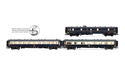 CIWL 3-teil. Set Set Etoile du Nord DD3  VPC CÃ´te dÂ´Azur  VP Ã‰toile du Nord