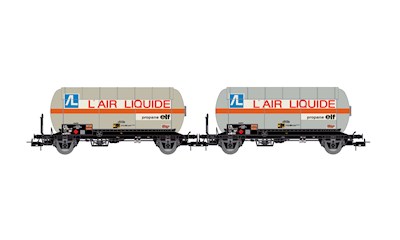 SNCF 2 Gaswagen mit Sonnendach Air Liquide  Ep. IV