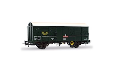 SNCF 2-achsiger gedeckter Wagen G4 D.A.C.F.I.Metz grün Ep. V
