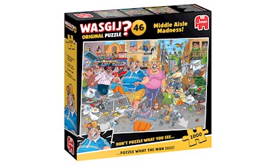Puzzle Wasgij Original 46 Middle Aisle Madness