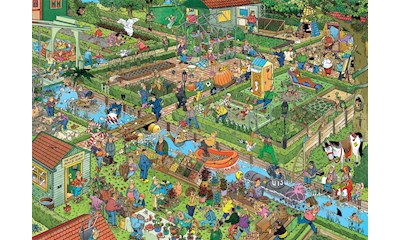 Puzzle Gemüsegarten Jan van Haasteren