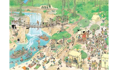 Puzzle Dschungeltour