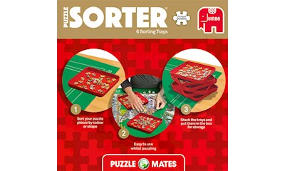 Puzzle Sortierfächer 6 Stück