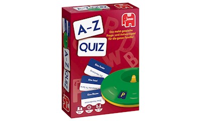 A-Z Quiz Original ab 8 Jahren, 2-10 Spieler, Familienquiz