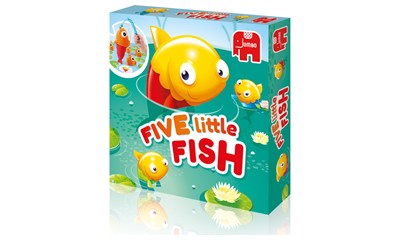 Five Little Fish ab 3 Jahren, 2-5 Spieler, innovatives Memospiel