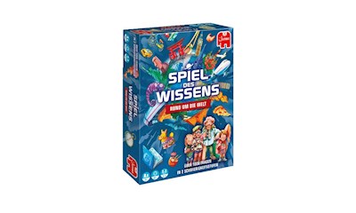 Spiel des Wissens Rund um die Welt, d, ab 8 Jahren, 2-4 Spieler, 1000 Fragen, 2