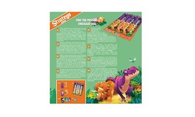 Stratego Junior Dinos, d/f/i ab 4 Jahren, 2 Spieler, Stratego in der Welt der Di