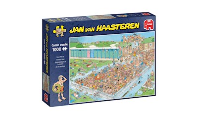 Ab in den Pool Jan van Haasteren
