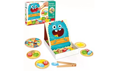 Hungriges Monster ab 3 Jahren, 1-4 Spieler, lustiges Familienspiel
