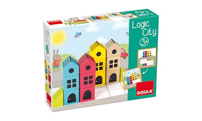 Logic City ab 3 Jahren, für 1 Spieler, Lernspiel