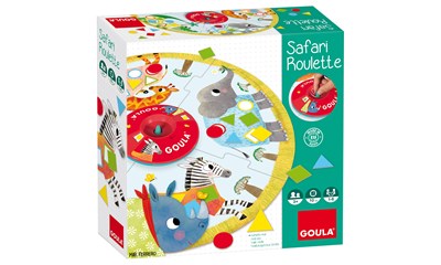 Safari Roulette, d/f/i ab 3 Jahren, 1-6 Spieler, Spieldauer ca. 10 Min.