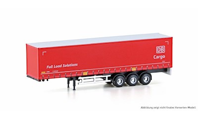 Gardinenplanen-Auflieger DB Cargo Full Load Solutions