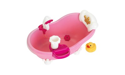 Badewanne mit Licht & Sound 46x28 cm, div. Funktionen, Batterien 3xAAA exkl. 3+