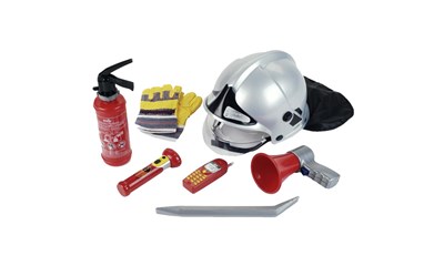 Feuerwehrset mit Helm