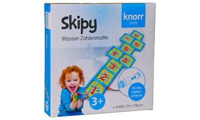 Wasser Zahlenmatte Skipy