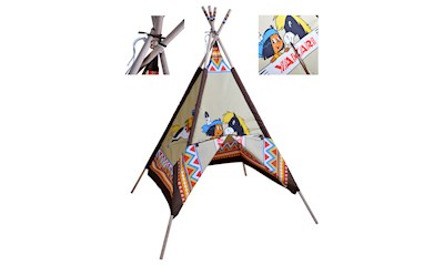 Zelt Indianer Tipi Yakari