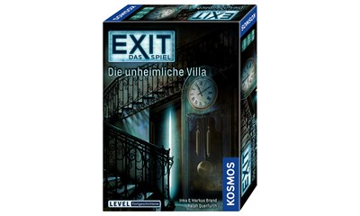 Exit Die unheimliche Villa ab 12 Jahren, 1-4 Spieler, Live-Escape-Feeling