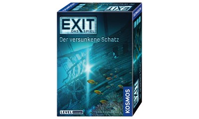 Exit Der versunkene Schatz d ab 10 Jahren, 1-4 Spieler, wer kann das Rätsel löse