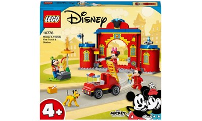 Mickys Feuerwehrstation und Feuerwehrauto, Lego Classic