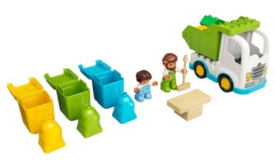 Müllabfuhr und Wertstoffhof Lego Duplo