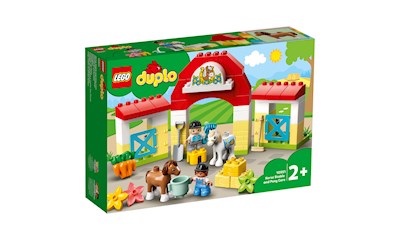 Pferdestall und Ponypflege Lego Duplo, 51 Teile, ab 2 Jahren