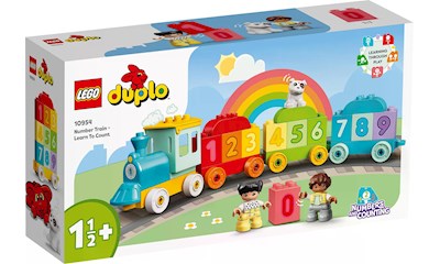 Zahlenzug - Zählen lernen Lego Duplo