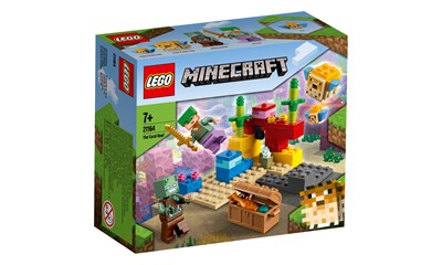 Das Korallenriff Lego Minecraft, 92 Teile, ab 7 Jahren