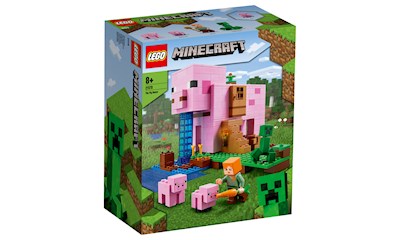 Das Schweinehaus Lego Minecraft, 490 Teile, ab 8 Jahren