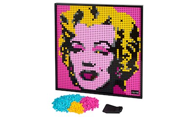 Andy Warhol's Marilyn Monroe LEGO Art, 3341 Teile, ab 18 Jahren