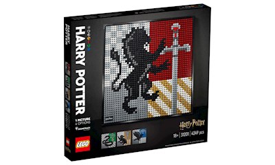 Harry Potter Hogwarts Wappen LEGO Art, 4249 Teile, ab 18 Jahren