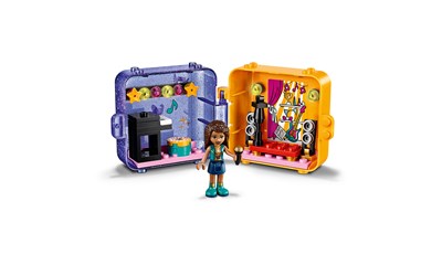 Sängerin Andreas magischer Würfel, Lego Friends, 49 Teile, ab 6 Jahren
