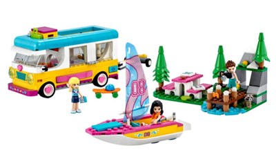 Wohnmobil- und Segelboot- ausflug, Lego Friends