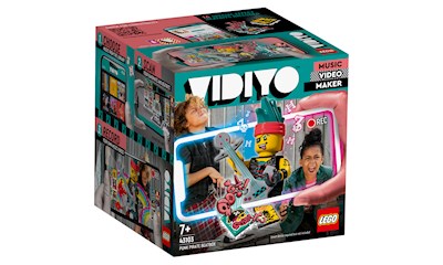 Punk Pirate BeatBox LEGO Vidiyo, 73 Teile, 8x7x10 cm, ab 7 Jahren