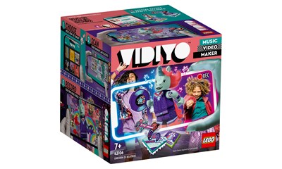 Unicorn DJ BeatBox LEGO Vidiyo, 84 Teile, 8x7x10 cm, ab 7 Jahren