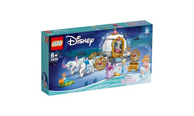 Cinderellas königliche Kutsche, Lego Disney Prin- cess, 237 Teile, ab 6 Jahren