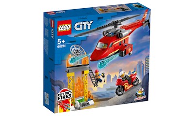 Feuerwehrhubschrauber Lego City, 212 Teile, ab 5 Jahren